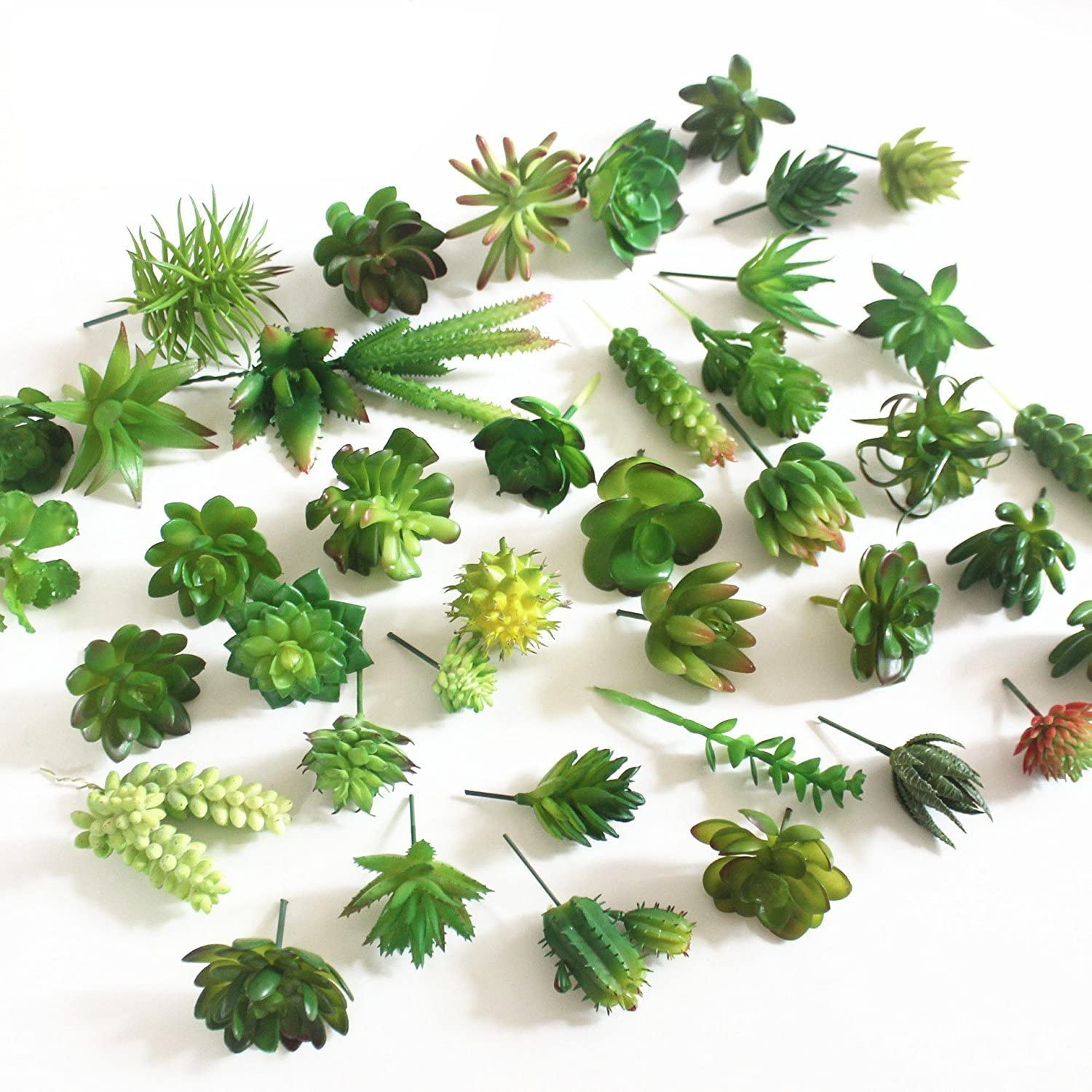 String Of Pearls Plant - 15pcs 인공 즙이 많은 식물 장식
