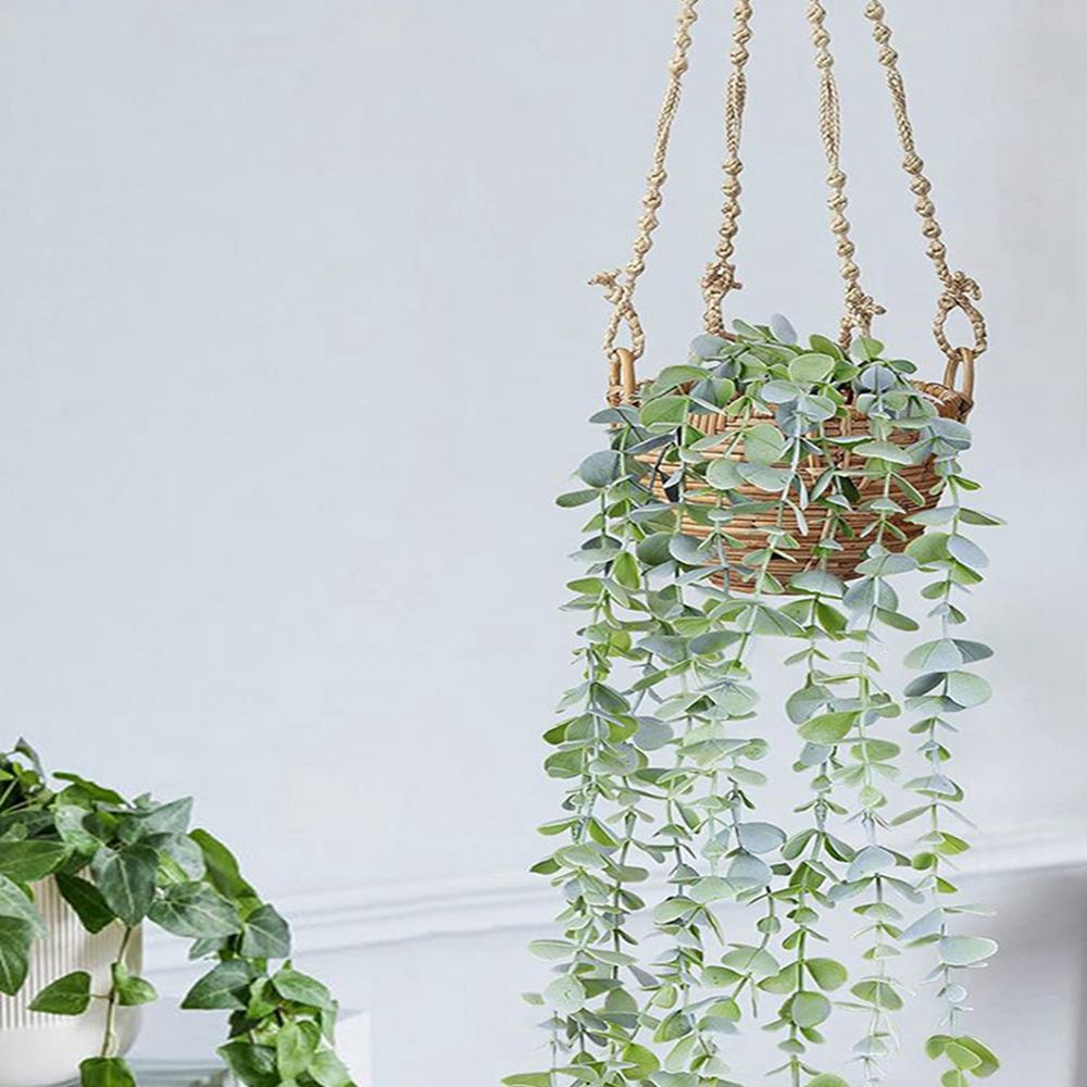 인공 아이비 걸이형 유칼립투스 덩굴 플라스틱 식물 홈룸 - String Of Pearls Plant 리뷰 및 가격