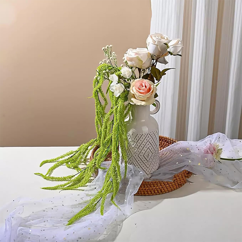 90CM 인조 플라스틱 수양버드나무 걸이형 녹색 덩굴  - String Of Pearls Plant 리뷰 및 가격