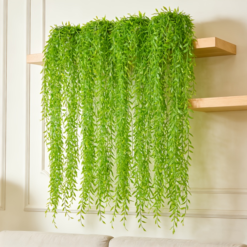 10팩 스프링 인조 행잉 유칼립투스 아이비 덩굴 사실적 - String Of Pearls Plant 리뷰 및 가격